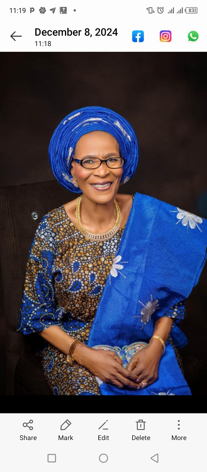 PRINCESS OLAJUMOKE AJANAKU TO BE BURIED IN GRANDEUR ON 20TH DECEMBER,2024 AMIDST POMP AND THRILLS PRINCESS OLAJUMOKE AJANAKU TO BE BURIED IN GRANDEUR ON 20TH DECEMBER,2024 AMIDST POMP AND THRILLS