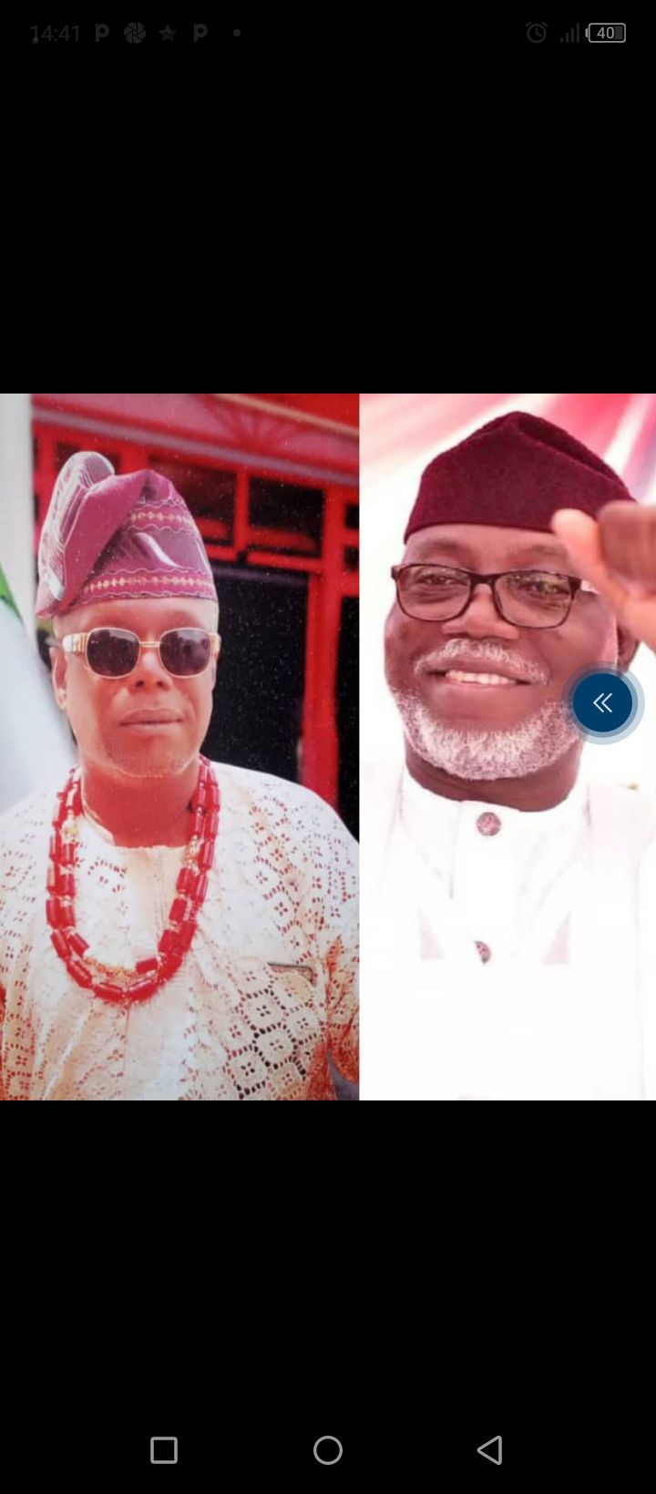 SUPREME COURT JUDGEMENT;ALADEOKUN-ELECT,PRINCE (OTUNBA) AYO AKINNADEJU HAILS COURT’S VERDICT,CONGRATULATES AIYEDATIWA