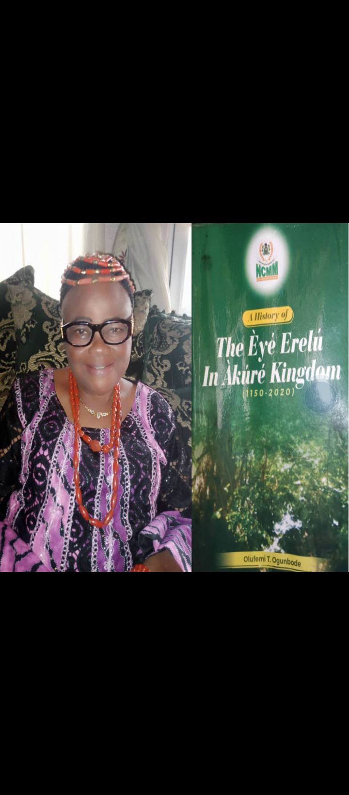 ERELU-IYALOJA GENERAL OF AKURE SETS TO UNVEIL AN HISTORICAL BOOK “The Eye Erelu In Akure Kingdom”from 1150-2020,BAGS NAWOJ AWARD ERELU-IYALOJA GENERAL OF AKURE SETS TO UNVEIL AN HISTORICAL BOOK “The Eye Erelu In Akure Kingdom”from 1150-2020,BAGS NAWOJ AWARD
