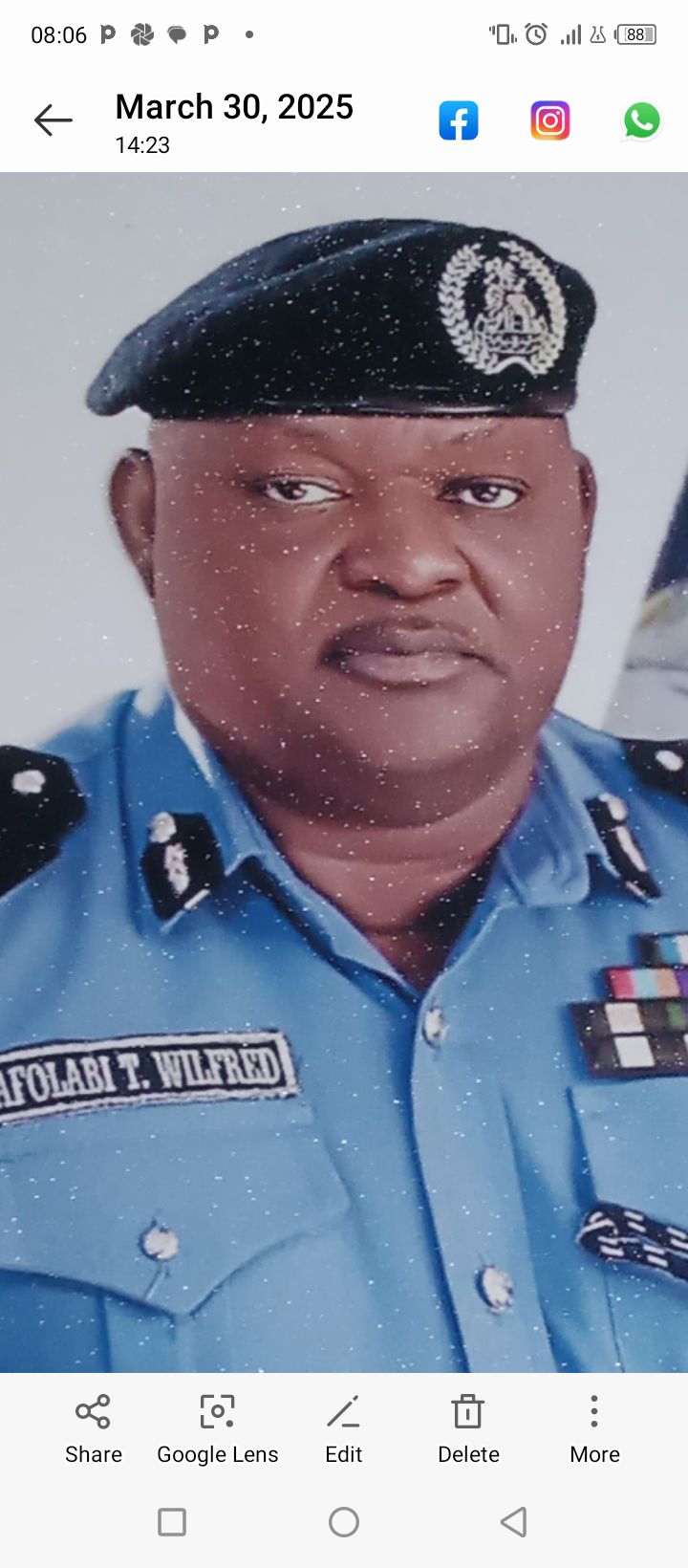 ONDO COMMISSIONER OF POLICE AND HIS RELENTLESS EFFORTS WITH A VIEW TO ENSURING PEACE AND SECURITY IN THE COMMAND(11)By Adefemi Ojopagogo ONDO COMMISSIONER OF POLICE AND HIS RELENTLESS EFFORTS WITH A VIEW TO ENSURING PEACE AND SECURITY IN THE COMMAND(11)By Adefemi Ojopagogo
