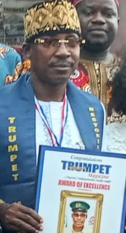 ODUDU BAGS RESTORER OF  MODESTY AND DECENCY AWARD ,SAYS  PEACE IN ONDO STATE IS SANSCROSCANT