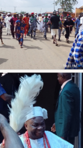 HIS ROYAL MAJESTY OBA OLUGBEMIGA ADEWOLE ALUKO ARRIVES ANCIENT COMMUNITY AS THE NEW OLOJODA OF ODA KINGDOM AMIDST POMP AND THRILLS